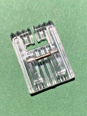 7 Groove Pintuck Plastic Foot That Fits Bernette Sewing Machine Snap-On Models
