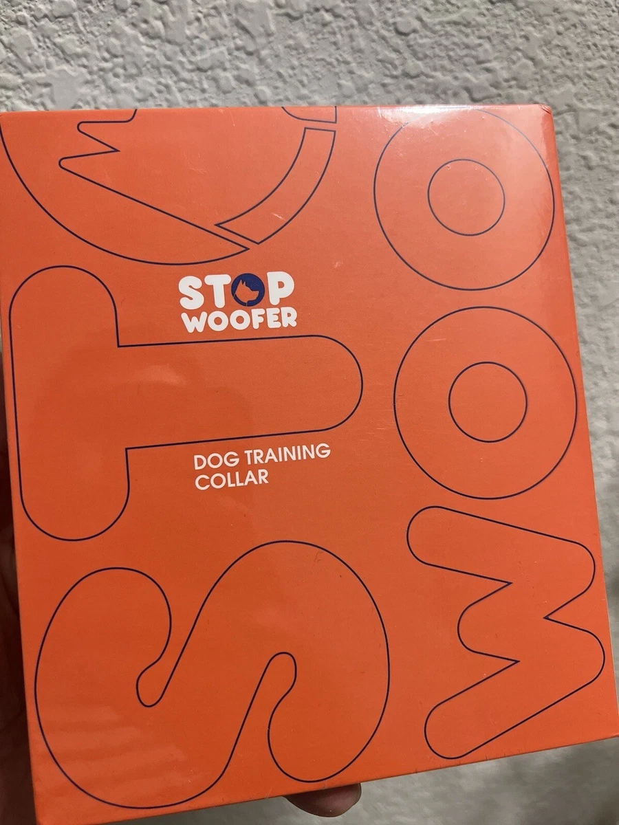 Stop woofer top bark collar