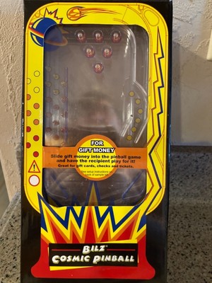 Bilz Cosmic Pinball Gift Card Money Holder Game Checks Puzzle Brainteaser Retro