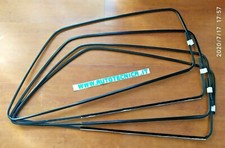 KIT 4 RASCHIAVETRO PORTA INTERNO ED ESTERNO NERO AUTOBIANCHI A112 ANCHE ABARTH