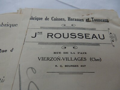   ART DECO ACCO ACCOUNTS ROUSSEAU RUE DE LA PAIX VIERZON (12) 