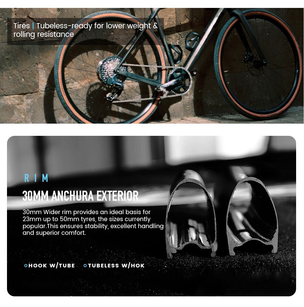 gravel wheelset rim brake