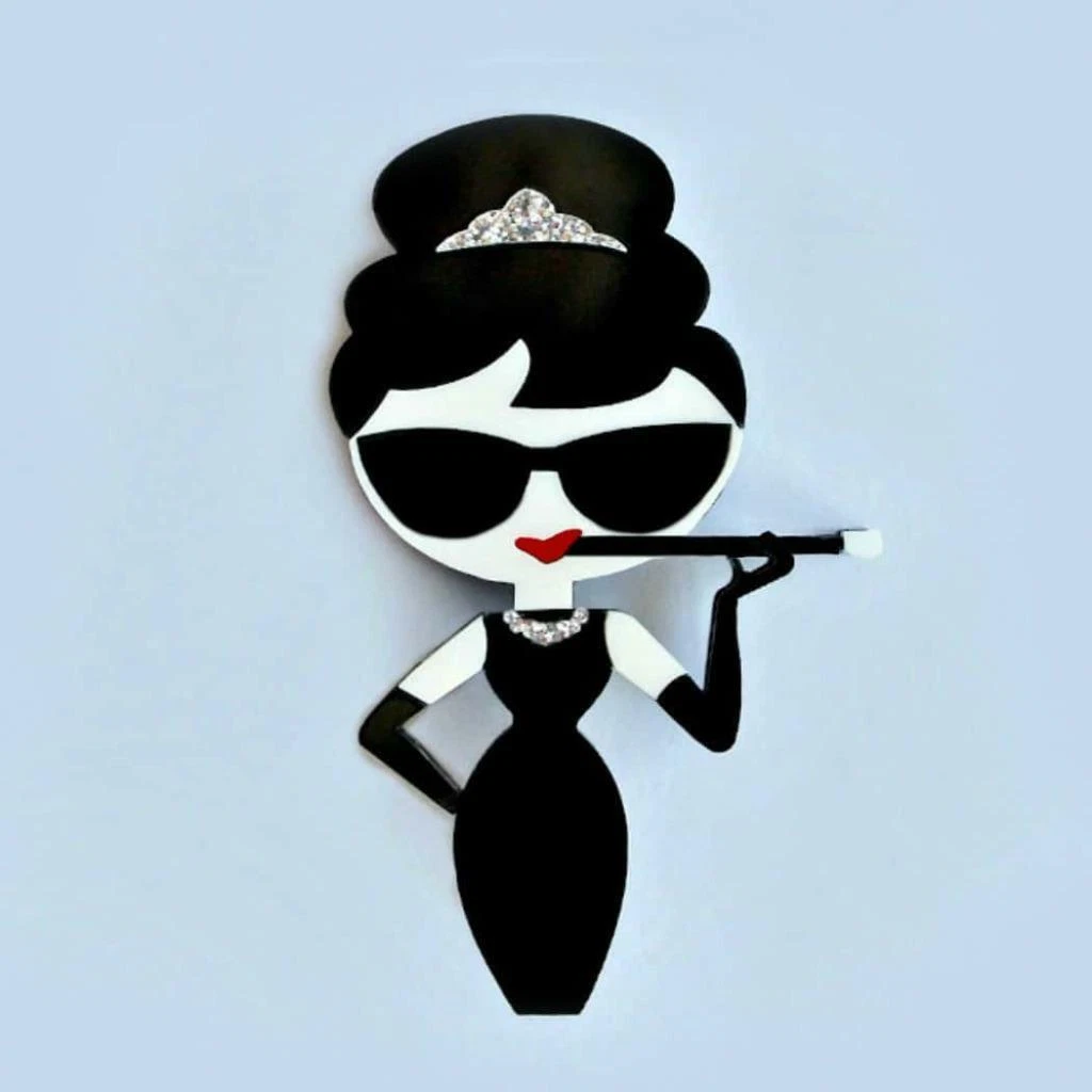 Audrey hepburn brooch deals