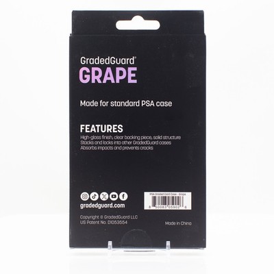 psaケース(Graded Guard)　purple 3枚 GradedGuard Standard Case (PSA)- Purple