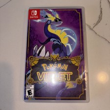 Nintendo Switch Pokemon Violet Authentic Case Only Great Condition NO GAME