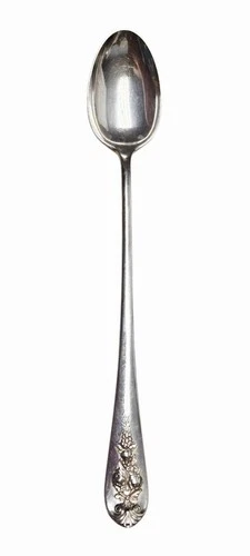 1 Lunt, Pendant Of Fruit, Teaspoon Sterling Silver  7 3/8" GUC