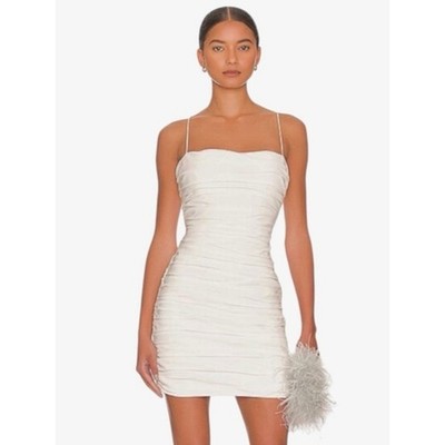 Cinq A Sept Vance Ruched Mini Dress