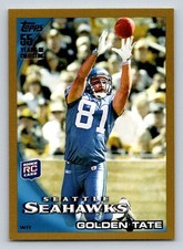 2010 Topps Gold #398 Golden Tate 2010 (ref 186888)