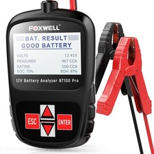 BT100 Pro Probador de bater a de 12 V, analizador digital de bater a 100-1100CCA