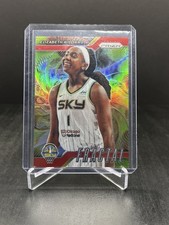 2024 Panini Prizm WNBA Basketball Elizabeth Williams Fractal Red 16/99 #14