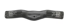 Ovation Comfort Dressage Girth Anatomical Non-Slip Soft Leather Girth Black 2199