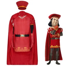 Cosplay Shrek the Lord Farquaad Knight Armor Costumes Halloween Carnival SuitsUK