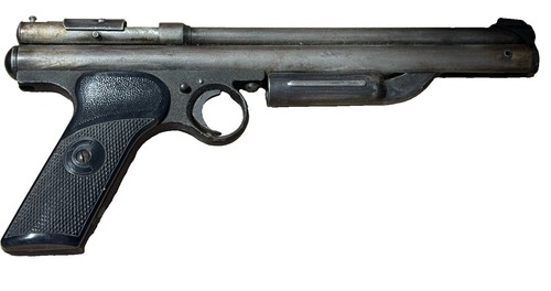 Vintage Crosman Model 130 .22 Cal Multi-Pump Pneumatic Pellet Air Pistol Works