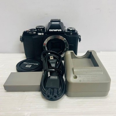 Olympus OM-D E-M10 Black 16.1MP Mirrorless Digital Camera w/Battery, Charger