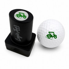 Golf Cart Golf Ball Stamp Quick-Dry Ink Stamper Easy Ball Identification F