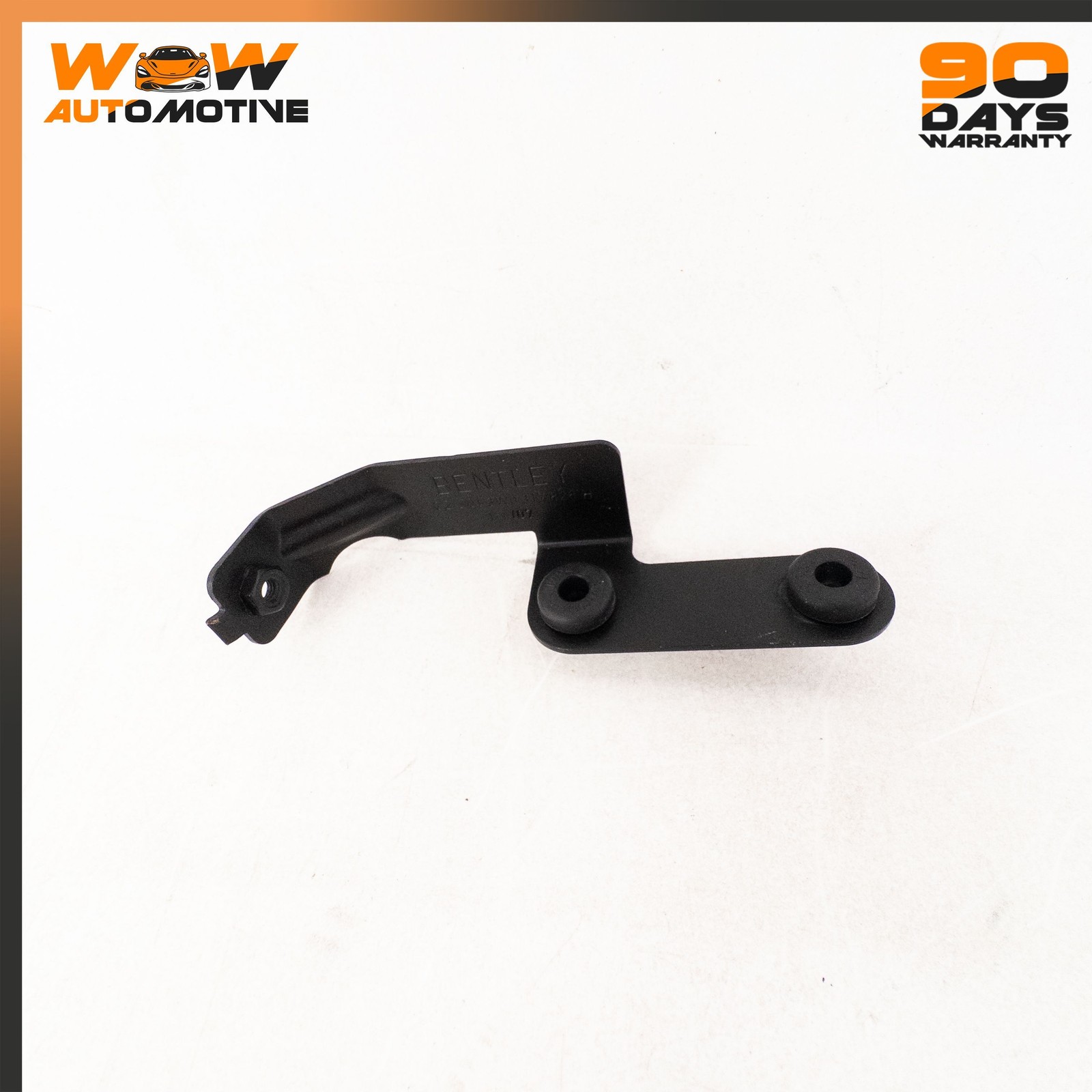 04-17 BENTLEY CONTINENTAL GTC GT RIGHT LEFT OIL COOLER RETAINER BRACKET SET OEM