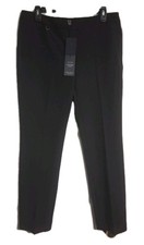 NWT Women's Adrianna Papell Stretch Kate Fit Dress Pants Size 10 Black 89