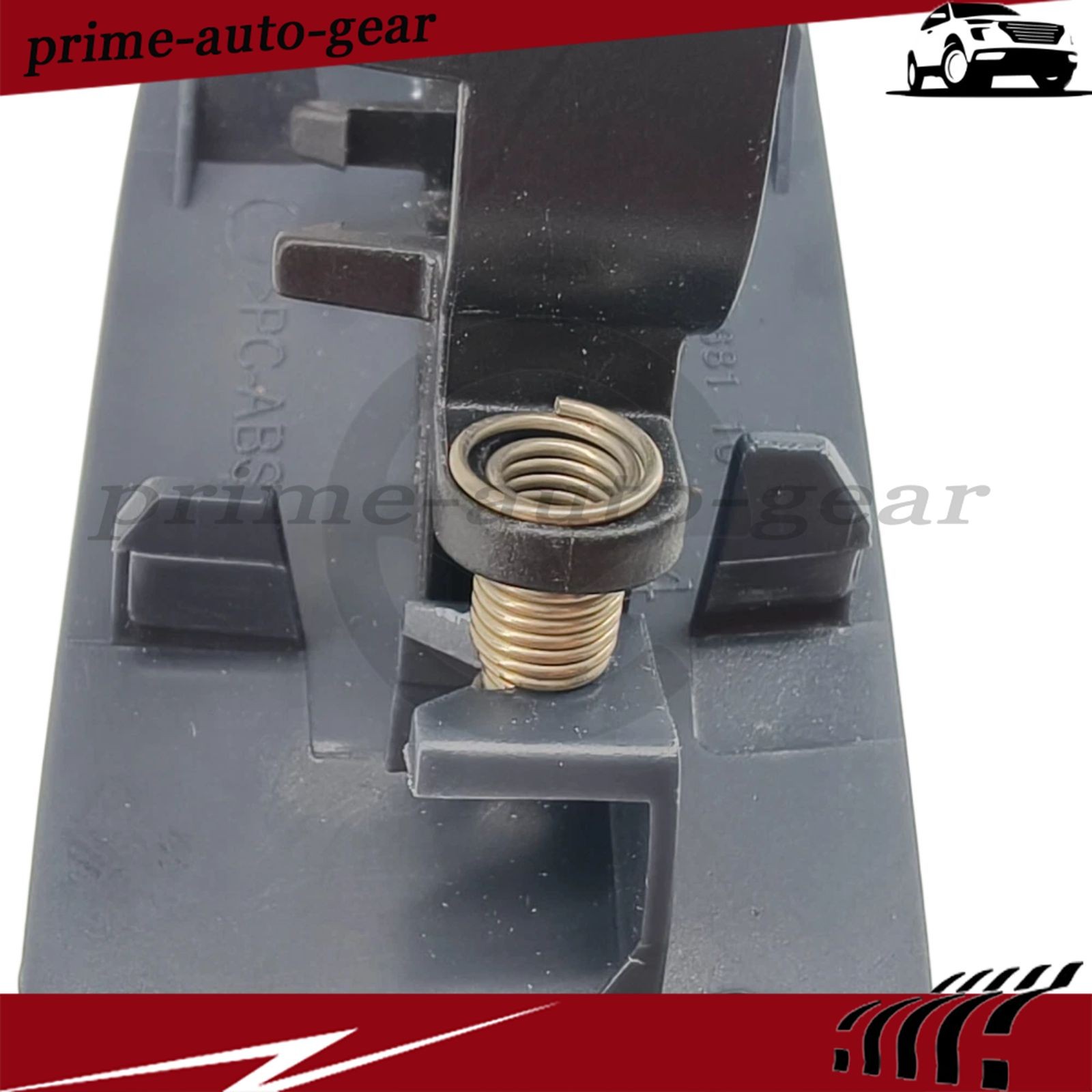 Pair Headlamp Washer Nozzle Cover For 10-18 Rolls-Royce Ghost 61677244959