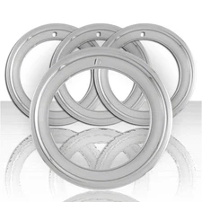 Set of Four 15" Steel 3" Deep Wheel Trim Rings fits 799 (Rally)