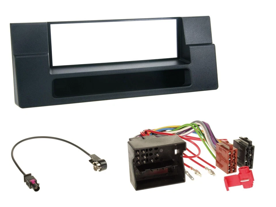 JVC Bluetooth MP3 USB DAB Autoradio für BMW X5 E53 5er E39 Quadlock Ablagefach - Bild 3 von 4