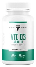 Trec Nutrition Vit D3, 4000IU - 90 caps