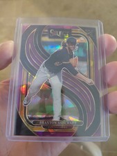 2025 Panini Select Purple Ice Prizm Rookie Card *99/99* Braxton Ashcraft #156. rookie card picture