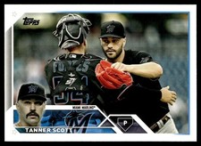 2023 Topps Tanner Scott Miami Marlins #18