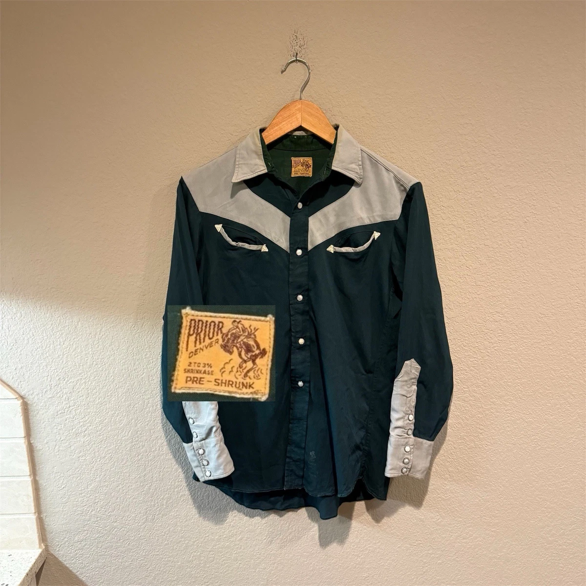 Western 1950s Vintage Casual Shirts for Men for sale - eBay