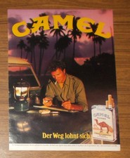Seltene Werbung CAMEL - Der Weg lohnt sich #2 1986