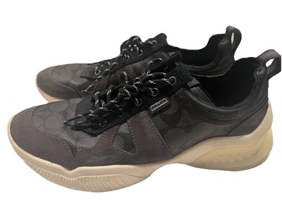 COACH CITYSOLE MENS RUNNER SNEAKERS  MENS GRAY/BLACK SIZE 11 GREAT CONDITION!