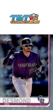 Ian Desmond 2019 Topps Chrome Refractor #113 Colorado Rockies 71