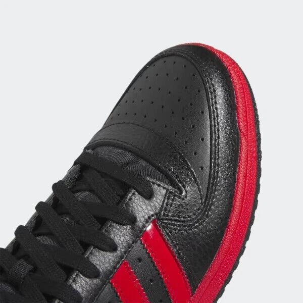 Chaussures pour hommes IF7814 adidas Top Ten Black Better Scarlet noir rouge - Photo 3/4