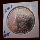 1892 S  Morgan Dollar  eye appeal  difficult date and mint  nice eye appeal