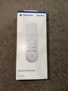 Sony Station de jeux PS5 Boîte scellée de l'usine blanche à distance des médias