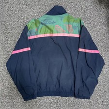 FILA Old School Vintage Windbreaker Jacket Size 105 Official