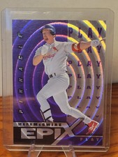 1998 Pinnacle - Epix Play Mark McGwire #E18 Purple