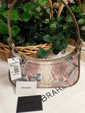 NWT BRAHMIN KYRIE SHOULDER BAG IN MULTI PIAFFE V82 2469 00050 $315 *FREE SHIP*