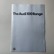 Audi 100 Avant & Saloon Range Original 1979?1980 UK Market Sales Brochure