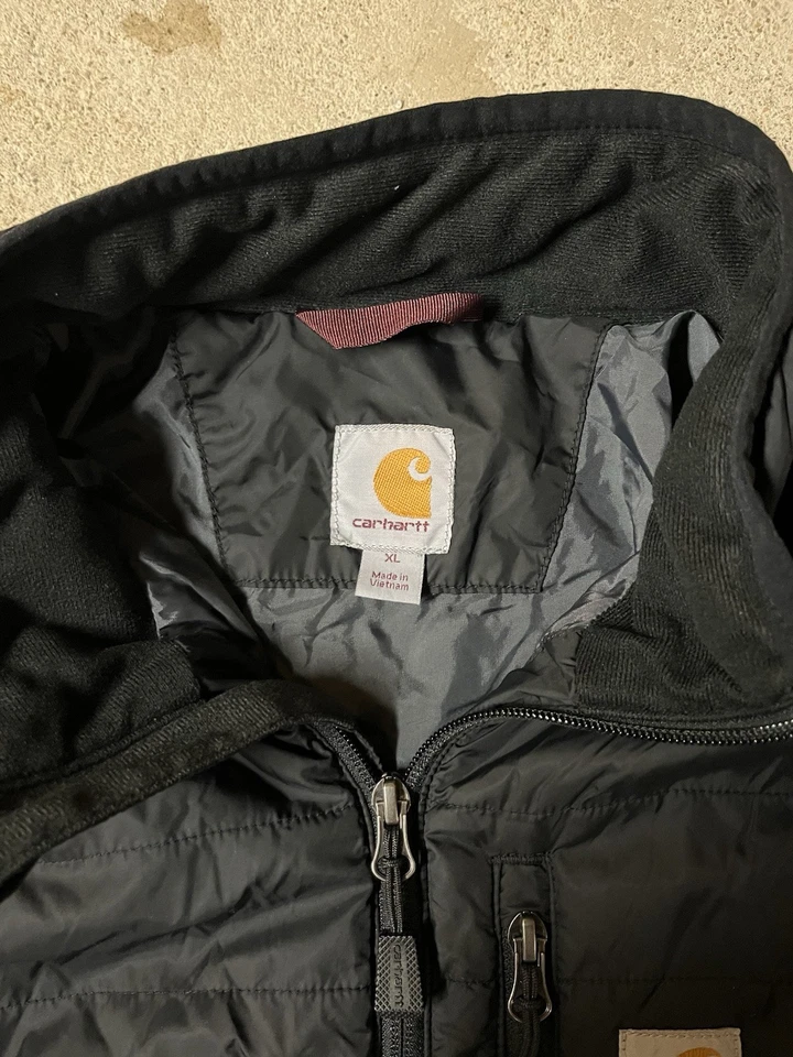 Jaqueta Carhartt Gilliam preta masculina GG - Imagem 3 de 3