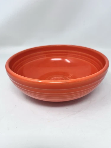 Fiesta Ware Homer Laughlin  Poppy Bistro Bowl 7 1/2 Inv#23