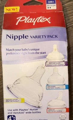 Playtex Variety Pack Medium Flow 3 + M 