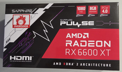 SAPPHIRE PULSE AMD Radeon RX 6600 XT GDDR6 8GB Grafikkarte