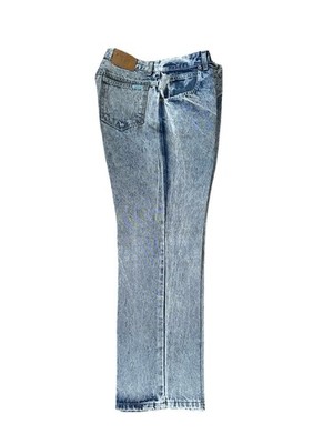 Vintage Sasson jeans mens 36x30 blue acid wash relaxed tapered 100% cotton USA