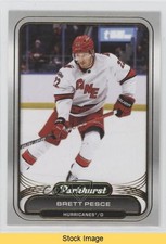 2023-24 Upper Deck Parkhurst Gold Foil Brett Pesce #57 READ 0w0f