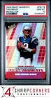 2008 FINEST MOMENTS REFRACTOR #FM-TB TOM BRADY PATRIOTS PSA 10