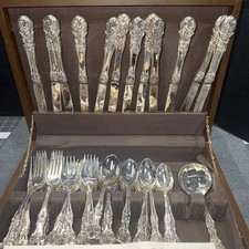 FB Rogers Vintage 58 Piece Silverplate Flatware Set Service for 12
