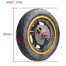 Hochwertiger Vorderrad Reifen Nabe Trommelbremse Ersatz Tubeless Reifen 10 Zoll – Bild 3