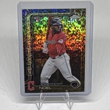 Topps 2025 Gilded Collection Jhonkensy Noel 01/50 Guardians first on print