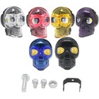 Aluminum Alloy Skull Fog Light LED Auxiliary Headlight for Motorcycles