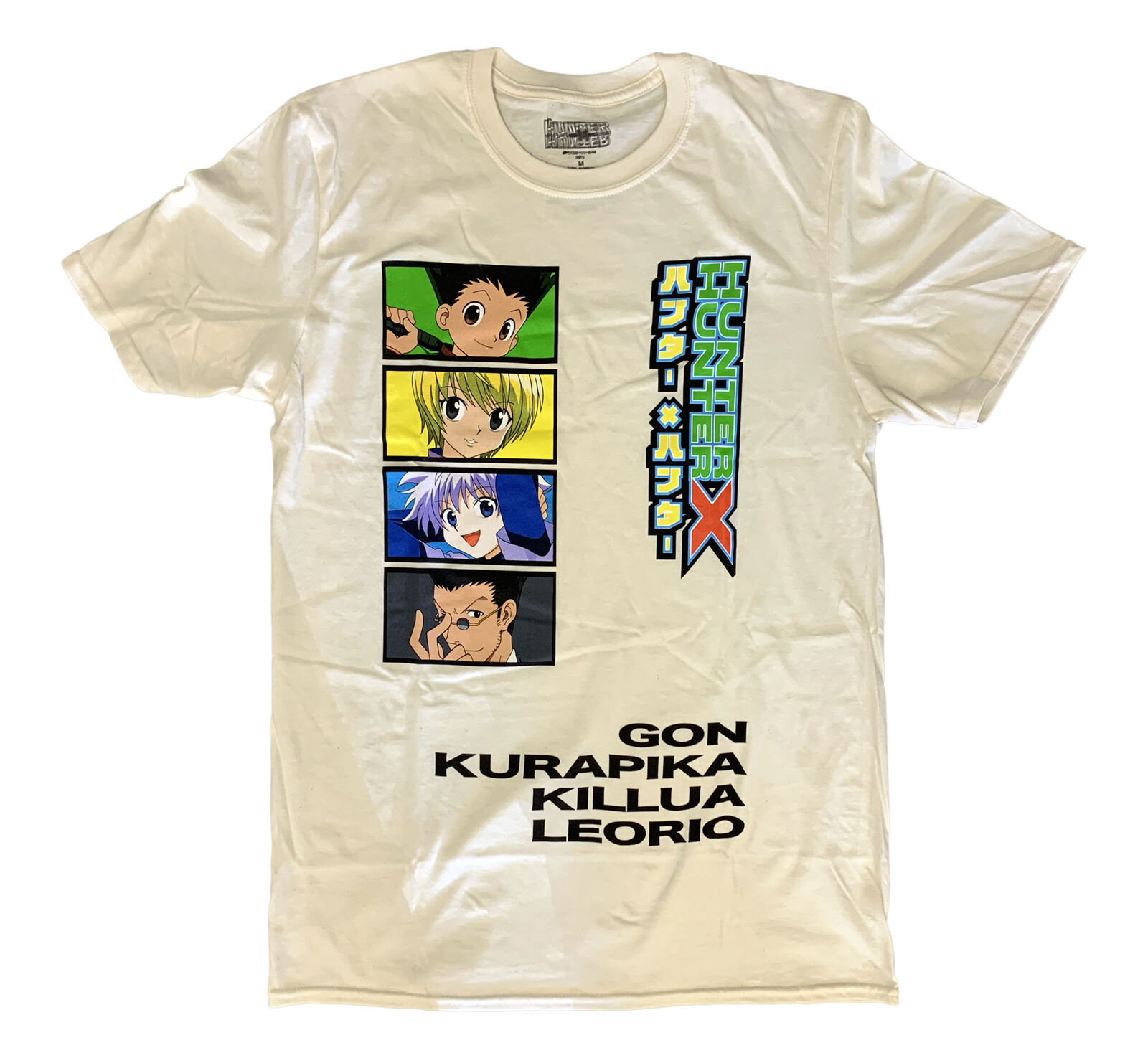 Hunter X Hunter Anime Gon Freecss Men's Green And White Tie Dye T-shirt  Large